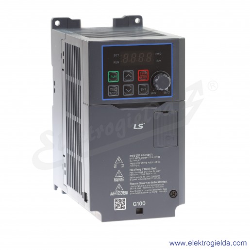 Falownik LV0004G100-4EOFN  0.4/0.8kW 400V wbudowany filtr EMC  wektorowy