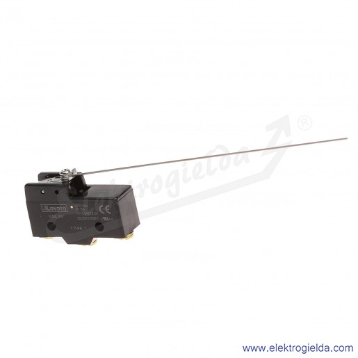 Wyłącznik krańcowy KSL3V dźwignia pręt L168,3mm