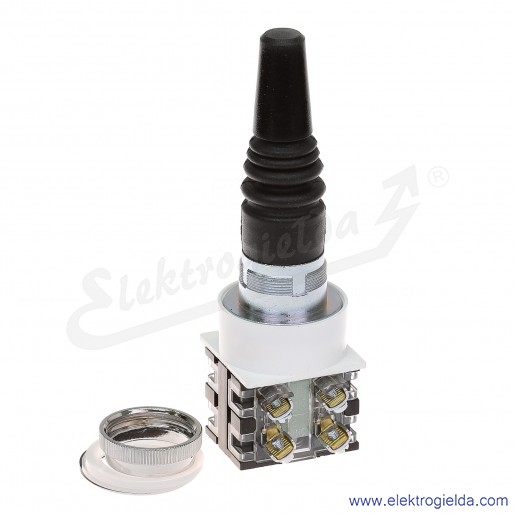 Joystick 077MT1234S22 4-pozycyjny z samo powrotem 2NO 2NC bez rygla