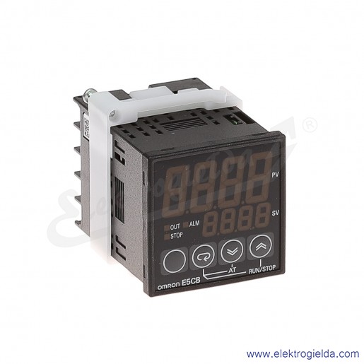 Regulator E5CB-R1P 230VAC temperatury PT100 zasilanie 230VAC