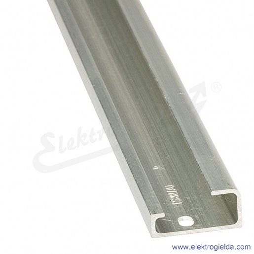 Listwa aluminiowa 43-5010, TS 32/1m, szyna montażowa