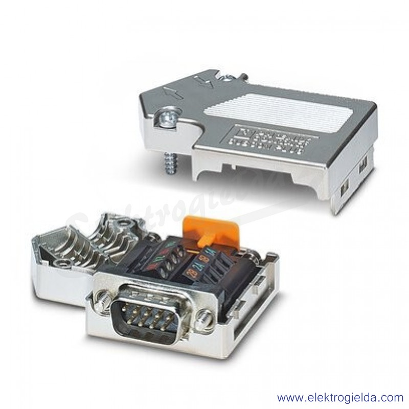 Wtyczka kątowa SUBCON-PLUS-PROFIB/SC2, 9P, Profibus