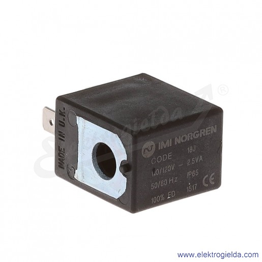 Cewka QM/48/18J/21/ 110VAC do rozdzielaczy z serii V51...V53, do wtyczki 22mm