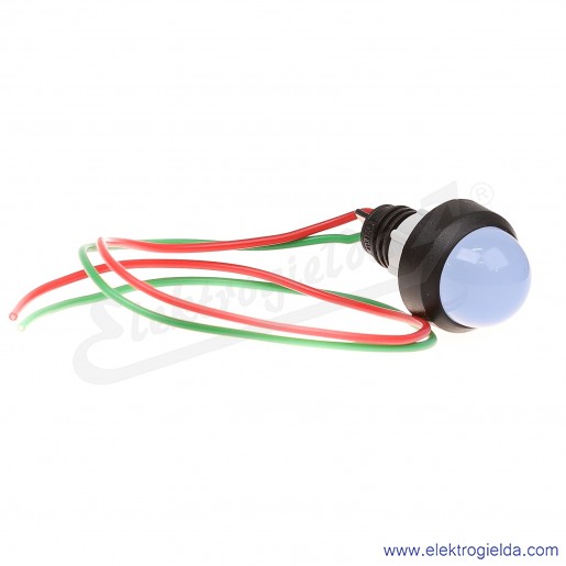 Lampka sygnalizacyjna LB-D20-24AC/DC niebieska LED 20mm 24VAC/DC