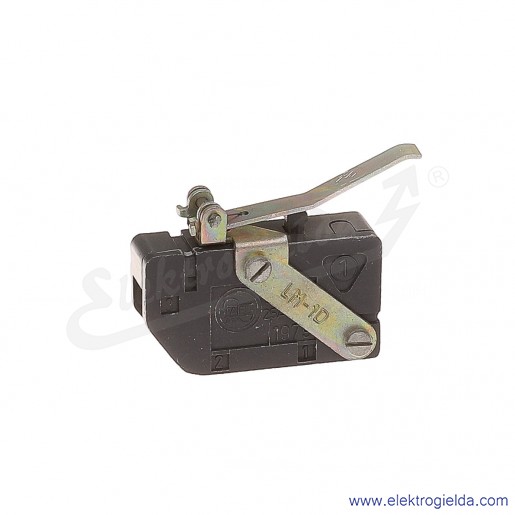 Łącznik krańcowy LM-1D miniaturowy z dźwignią płaską 1P