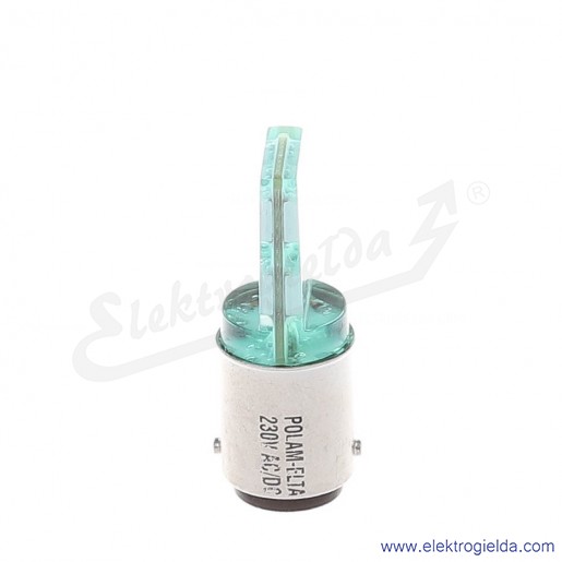 Żarówka LR-S-BA15D-230AC czerwony LED 230VAC