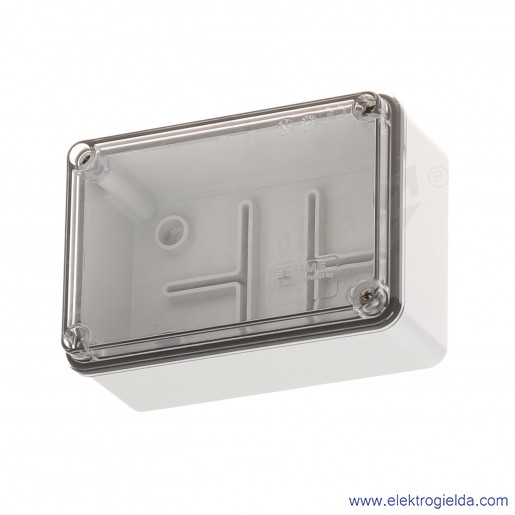 Obudowa seria SCABOX 686.227 190x140x70 mm IP56 przezroczyste wieczko