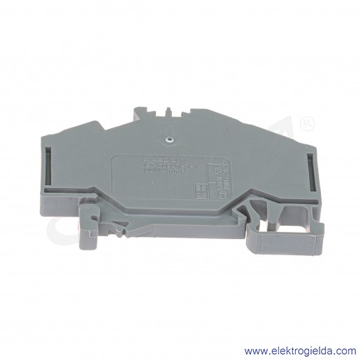 Złączka przelotowa 281-631 3-przewodowa 4mm2 szara
