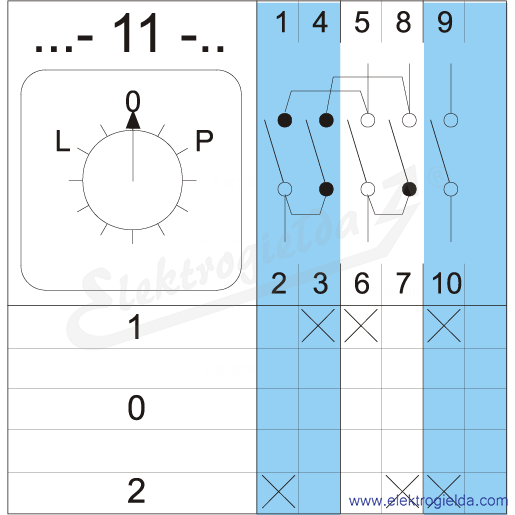 Schemat łączenia 4G10-11-U