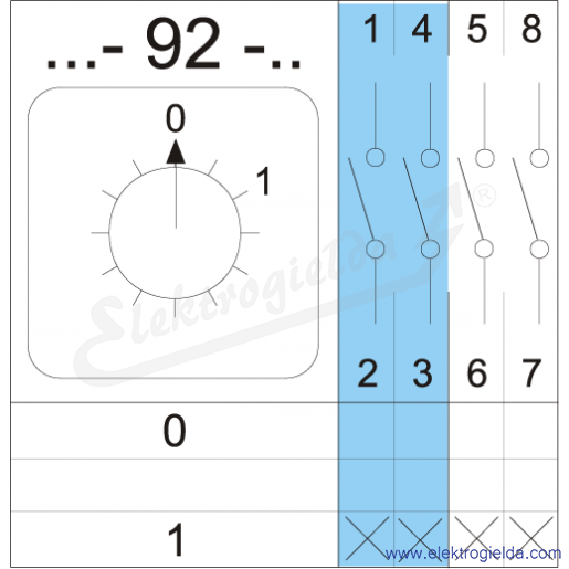 Schemat łączenia 4G10-92-U