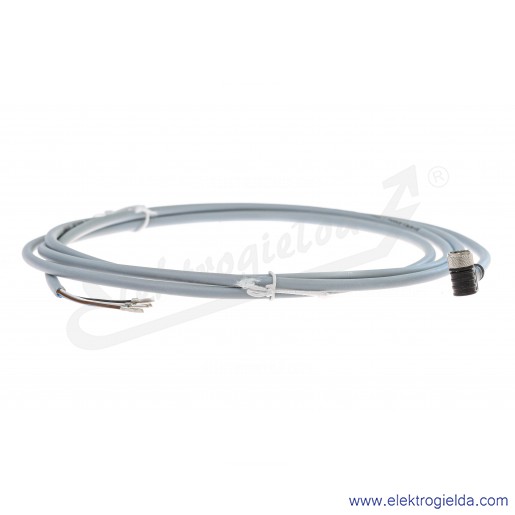 Kabel do czujnika UZZ80821D złącze M8 kątowe 4 pinowe, długość 2m