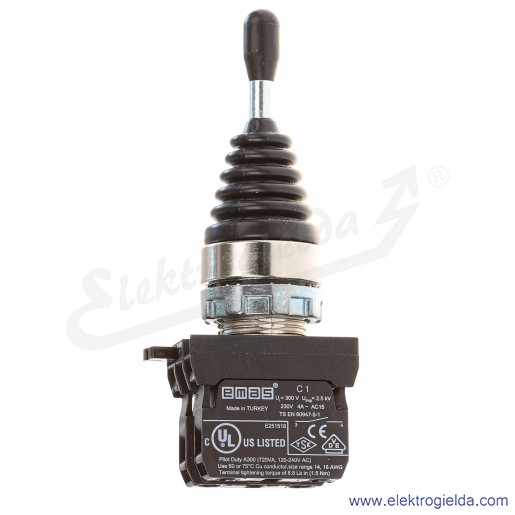 Joystick CM101DJ21 CM 2-pozycyjny niestabilny (metal) 2NO