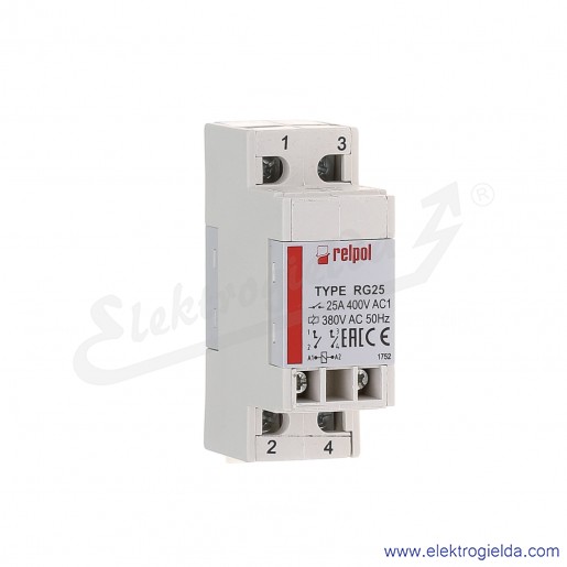 Przekaźnik elektromagnetyczny RG25-1022-28-3400 2Z 400VAC
