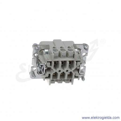 Wkład gniazda 70.310.0640.0, 0,5-2,5mm, 6 PIN, 600V, 16A