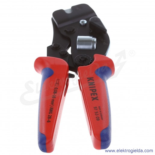 Praska 97 53 09 SB do tulejek kablowych 0,08-10mm+16mm, matryca czworokąt