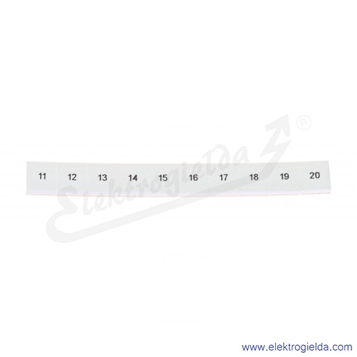 Oznacznik opisowy 1052015:0011, ZB 8, LGS: 11-20, pasek