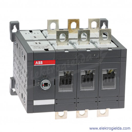 Przełącznik 1SCA022772R6510, OT160E03CP 1-0-2, 160A, 110kVa, 90kW
