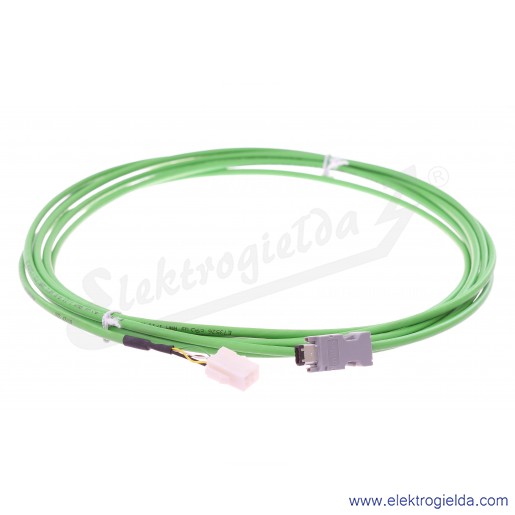 Kabel enkoderowy ekranowany MFECA0050EAM, 5m, do MSMD 50W-750W i MHMD 200W-750W, złacze standardowe