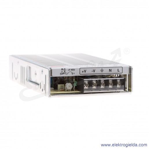 Zasilacz impulsowy SP-75-12 zasilanie 85-264VAC 120-370VDC, wyjście 12V 6.3A 75W