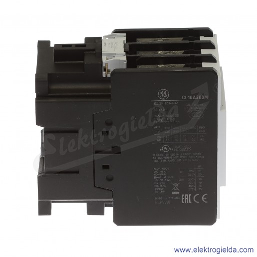 Stycznik CL10A300M6 230V AC 50/60 HZ, 55KW/400V AC-3, 140A AC-1, 3-polowy