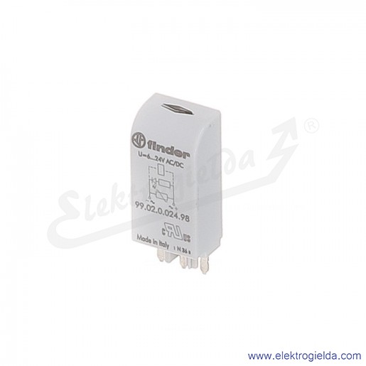 Moduł 99.02.0.024.98 6-24V AC/DC Dioda LED + Warystor