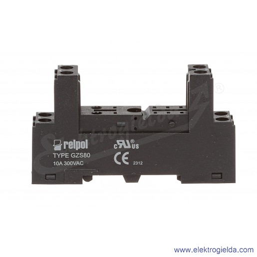 Gniazdo przekaźnikowe 2613503 GZS80 czarne do RM84, RM85, RM87