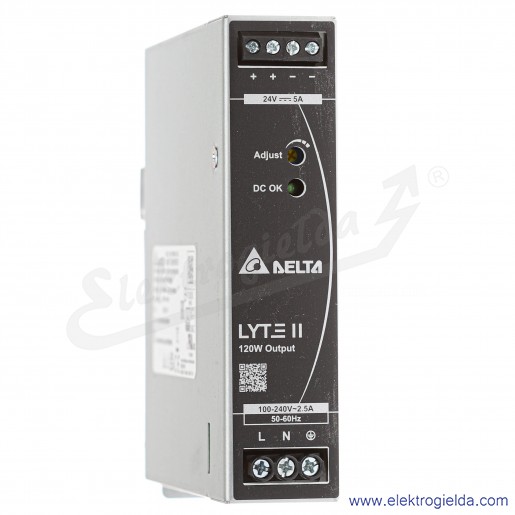 Zasilacz DRL-24V120W1EN 24V/5.0A/120W zasilanie 90..264VAC