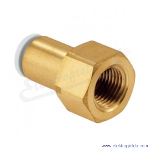 Przyłącze wtykowe proste KQ2F04-M3A, gwint wewnętrzny M3, Fi 4mm