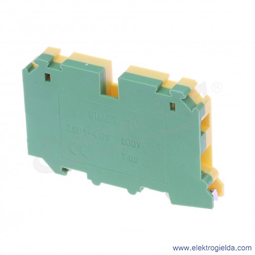 Złączka samozaciskowa 14309319, ZSO1-4.0, żółto-zielona, 4mm2, 32A, 500V