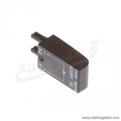 Moduł sygnalizacyjny D M21N  6/230 VDC A1+ A2- Dioda D