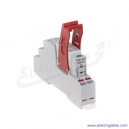 Przekaźnik interfejsowy PI85-024DC-M41G-PS-2011-0 1P 24VDC moduł LD zielony z gniazdem GZP80 PUSH-IN