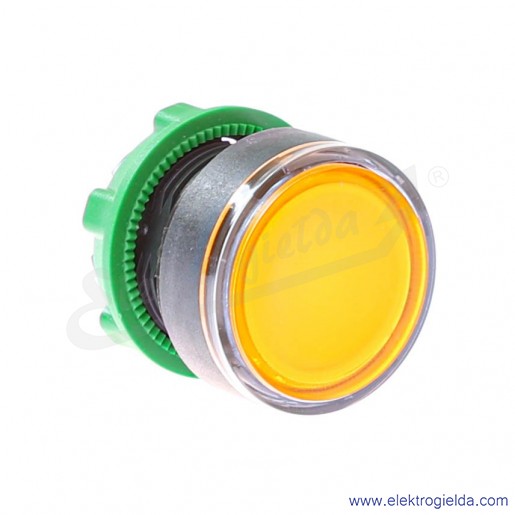 Napęd przycisku ZB5AW353 pomarańczowy podświetlany, samopowrotny, fi 22mm, IP66
