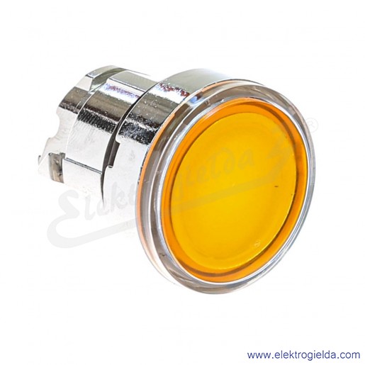 Napęd przycisku ZB4BH053 ż&oacute;łty podświetlany, metalowy kryty, bistabilny
