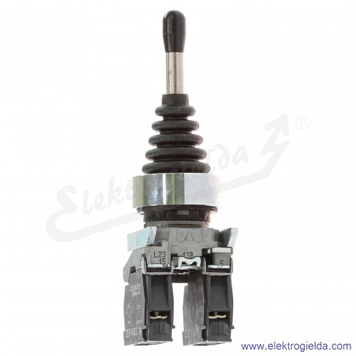 Joystkich dwukierunkowy XD4PA22, 1NO, samopowrotny, 22mm