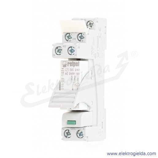 Przekaźnik interfejsowy 862110 PI85-024DC-M41G-TS-2011 1P 24VDC moduł LD zielony