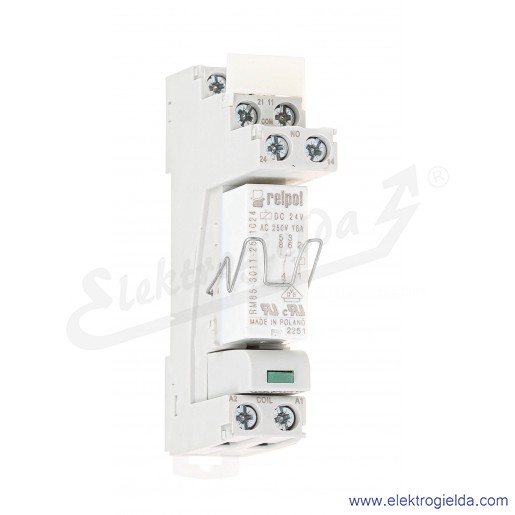 Przekaźnik interfejsowy 862576 PI85T-024DC-M41G-TS-3011-V0 1P 24VDC moduł LED zielony