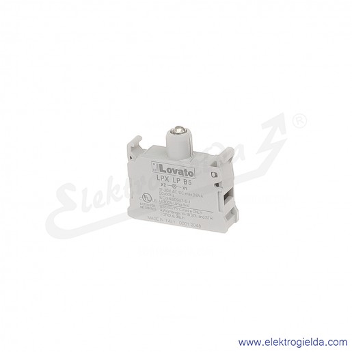 Moduł LED LPX LPB5 żółty 12-30VAC/DC światło ciągłe, pod przycisk