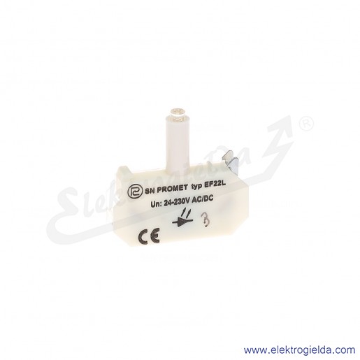 EF22Lb biały blok podświetlający 24-230V AC/DC do NEF22