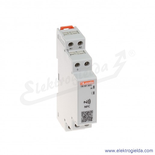 Przekaźnik czasowy TMM1 NFC 12-240VAC/DC, zakres czasowy 0,1c...999h, wielofunkcyjny, programowalny NFC