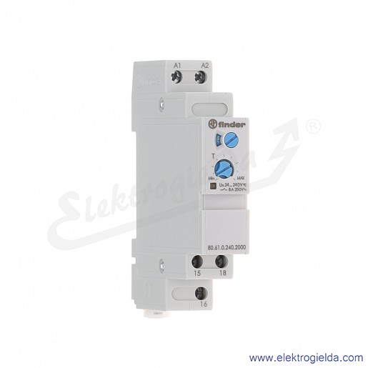 Przekaźnik czasowy 80.61.0.240.0000 8A 24-240V AC / 24-220V DC modułowy