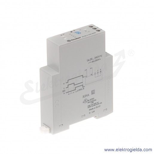 Przekaźnik czasowy 83.82.0.240.0000 2Z 16A 24-240V AC/DC modułowy jednofunkcyjny