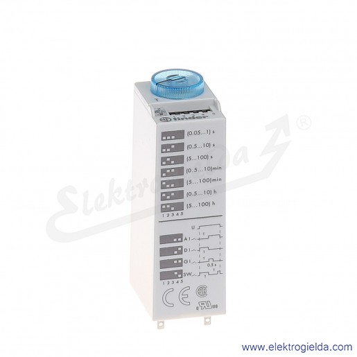 Przekaźnik czasowy 85.02.0.024.0000 2P 10A 24V AC/DC wielofunkcyjny