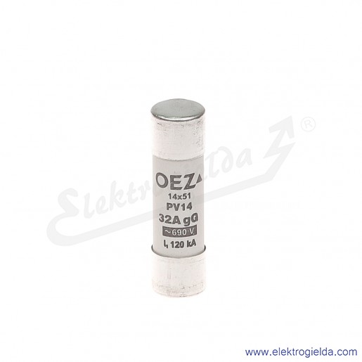 Wkładka bezpiecznikowa PV14 10A gG 500VAC 14x51