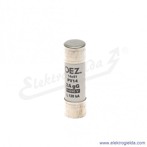 Wkładka bezpiecznikowa PV14 4A gG 500VAC 14x51