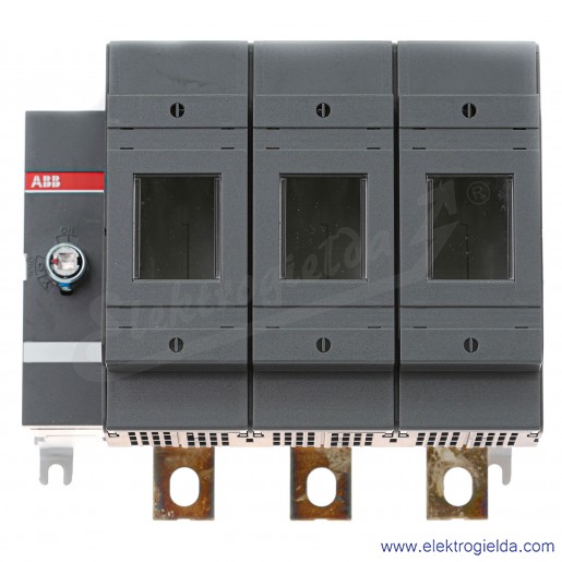 Rozłącznik bezpiecznikowy 1SCA022719R0090, OS250D03P, 3P, 690V, 250A, z rączką i wałkiem, do NH0 i NH1