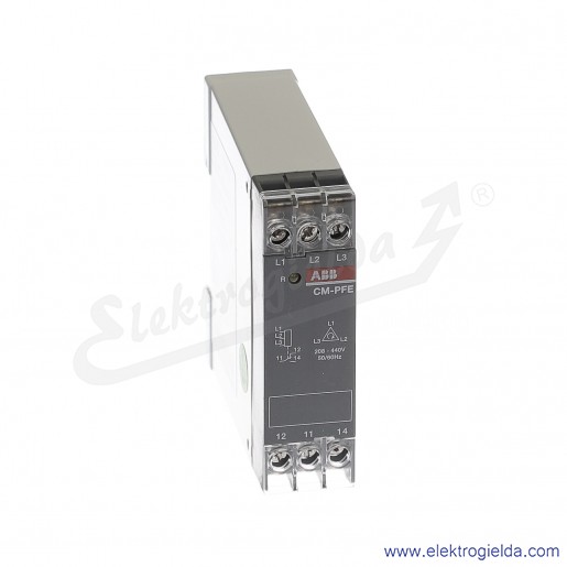 Przekaźnik monitorujący CM-PFE 1 NO/1 NC L1-L2-L3 208-440VAC