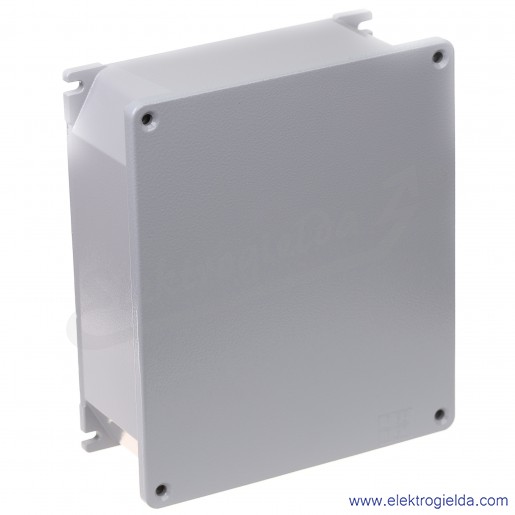 Obudowa seria Alubox 653.04 253x217x93 IP66 aluminiowa
