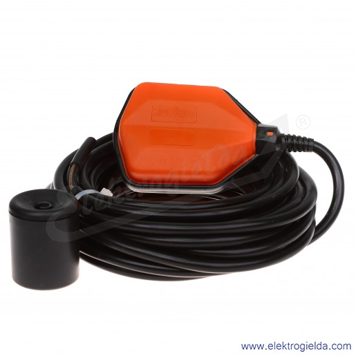 Czujnik pływakowy LVFSP1W10 przewód PVC 10m do czystej wody