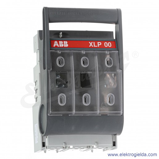 Rozłącznik bezpiecznikowy 1SEP101890R0002, XLP00-6BC, 3P, 125A, NH00 i NH000, 690V, montaż DIN