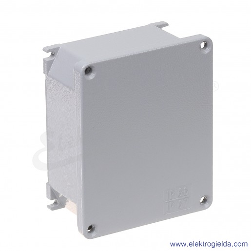 Obudowa seria Alubox 653.01 140x115x60 IP66 aluminiowa